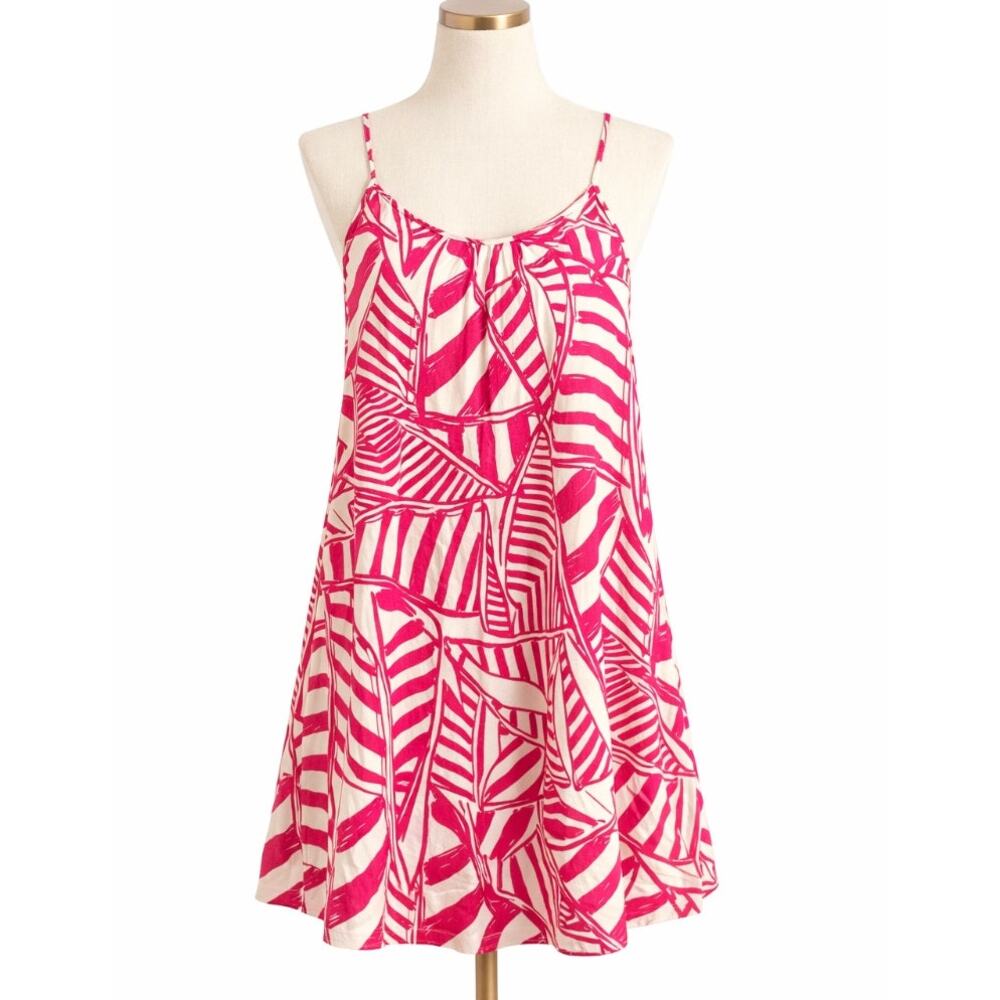 Lilly Pulitzer Daphne Swing Slip Dress Small Capri Pink Yacht Sailboat Print